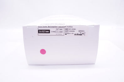 Arthrex AR-1938BC Stre Anchor BioComposite, Knotless 3 x 12.7mm (x) - Box of 5